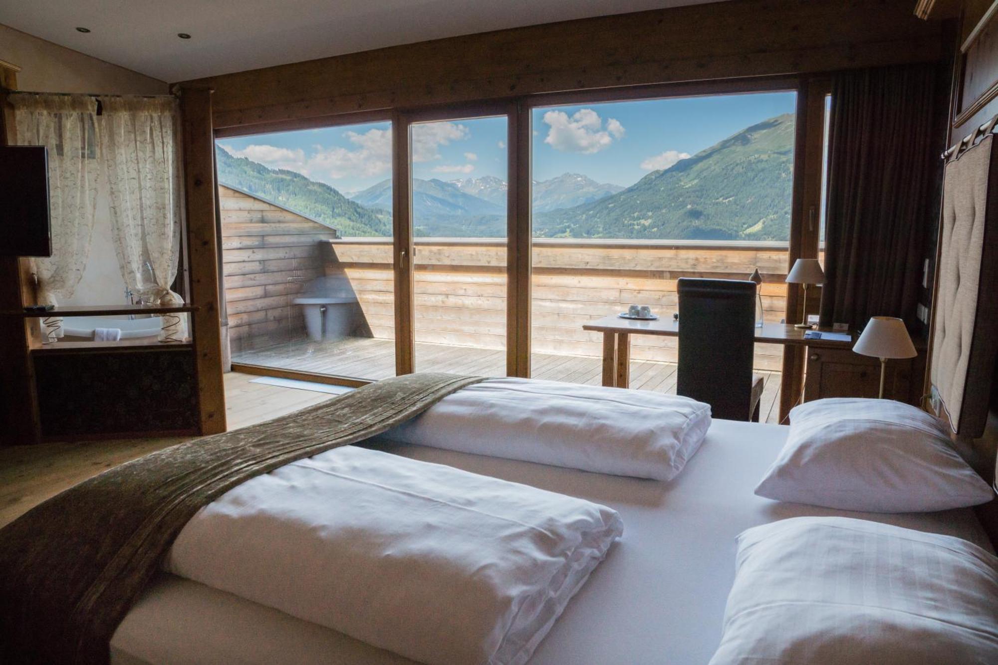 Wellness Aparthotel Panorama Alpin - Ferienwohnungen Jerzens Im Pitztal Exterior foto